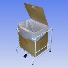 商品写真：取っ手付段ボール用ホルダー